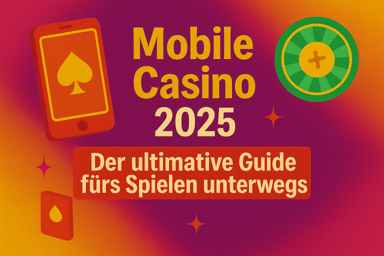 Mobile Casino 2025 Der ultimative Guide fürs Spielen unterwegs