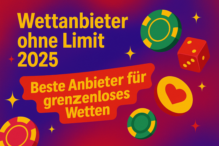 Wettanbieter ohne Limit 2025 Beste Anbieter für grenzenloses Wetten