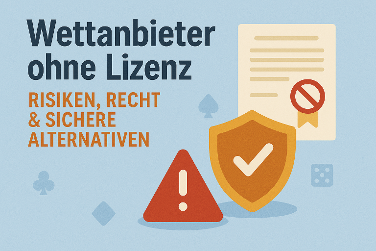 Wettanbieter ohne Lizenz 2025 Risiken, Recht & sichere Alternativen